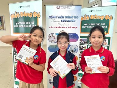 CHƯƠNG TRÌNH KHÁM MẮT HỌC ĐƯỜNG – TƯ VẤN MẮT CHO HỌC SINH