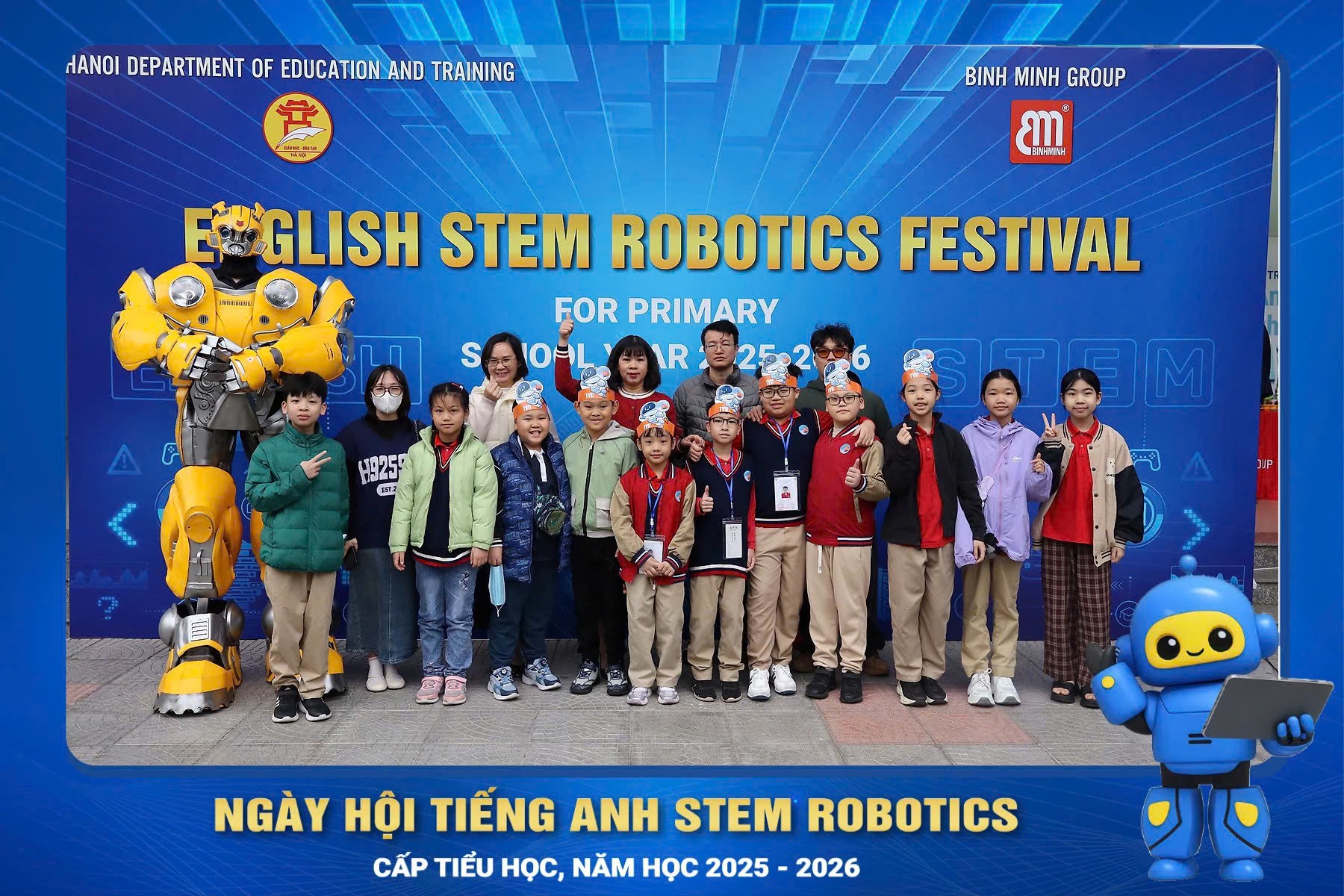 TVDERS THAM GIA VÒNG SƠ KHẢO ENGLISH STEM ROBOTICS FESTIVAL 2025