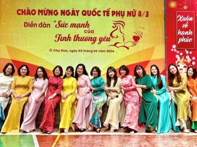 HƯỞNG ỨNG “TUẦN LỄ ÁO DÀI” – DUYÊN DÁNG TÀ ÁO DÀI NƠI MÁI TRƯỜNG TÔ VĨNH DIỆN
