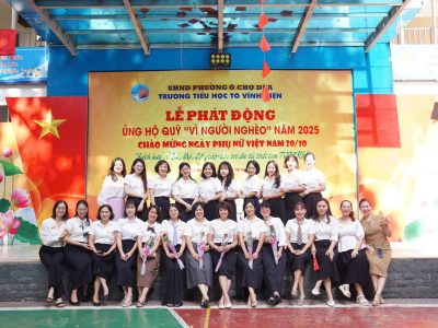 LAN TỎA YÊU THƯƠNG – CHÀO MỪNG NGÀY PHỤ NỮ VIỆT NAM 20/10 TẠI TRƯỜNG TIỂU HỌC TÔ VĨNH DIỆN LAN TỎA YÊU THƯƠNG – CHÀO MỪNG NGÀY PHỤ NỮ VIỆT NAM 20/10 TẠI TRƯỜNG TIỂU HỌC TÔ VĨNH DIỆN