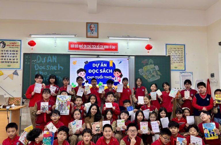 “ĐỌC SÁCH CHO TUỔI THƠ” – HÀNH TRÌNH TRẢI NGHIỆM Ý NGHĨA CỦA HỌC SINH LỚP 4A